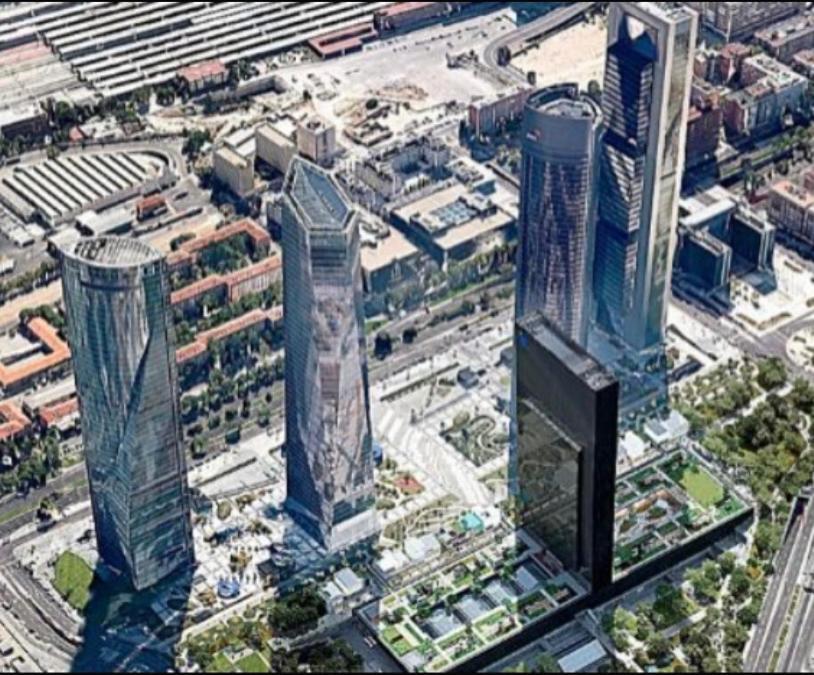 فندق De Frente A 4 Torres, Habitacion Con Bano مدريد المظهر الخارجي الصورة